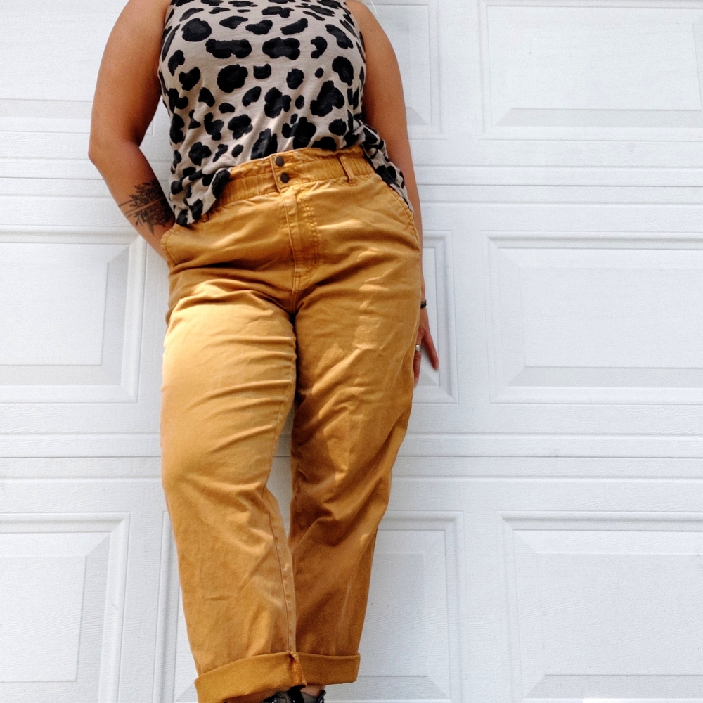Universal Thread Mustard Yellow Pants Size 12